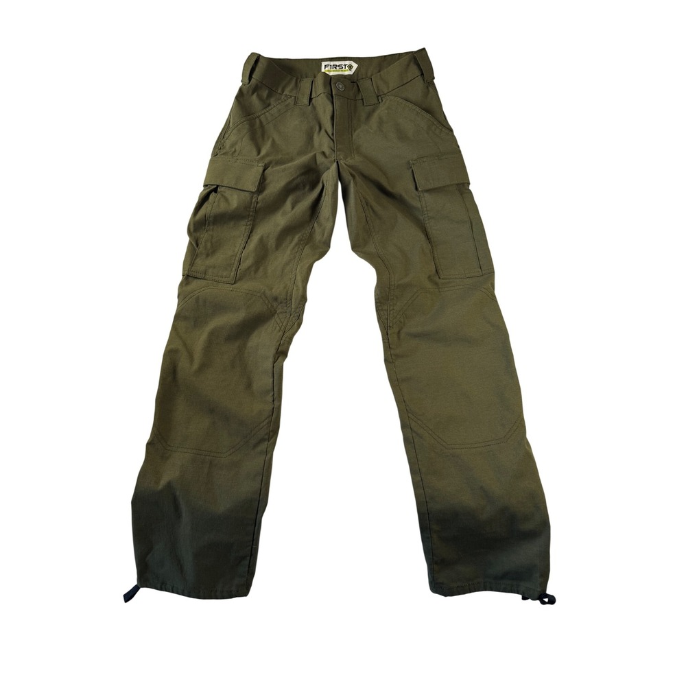 First Tactical Men's Ripstop Cargo Pants Olive Green 30x34 Utility Streetwear
